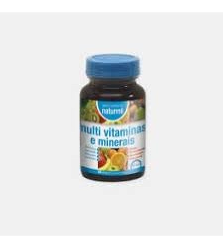 Multivitaminas e minerais - 60 cápsulas - Naturmil